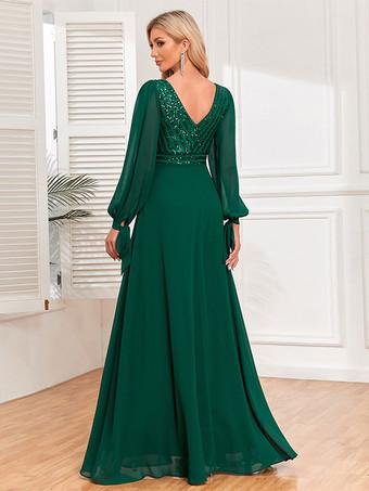 A line maxi on sale dresses with sleeves