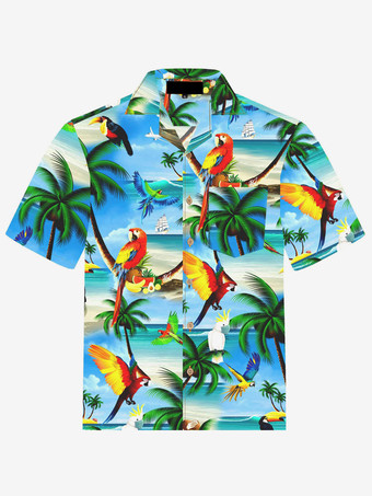 CelesteCamicia casual da uomo Camicie da uomo stampate chic arancione rosso