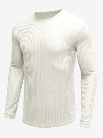 メンズ セーター メンズ プルオーバー ニットウェア ジュエル ネック フォール ハンター グリーン グレー