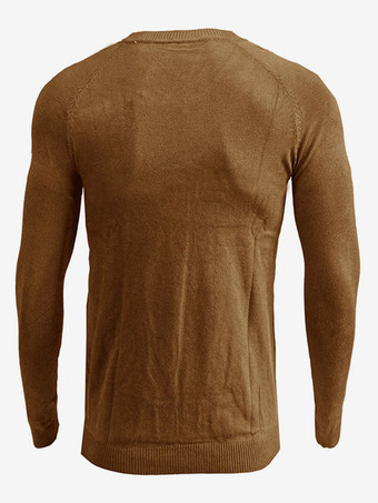 メンズ セーター メンズ プルオーバー ニット V ネック 冬 カーキ グレー