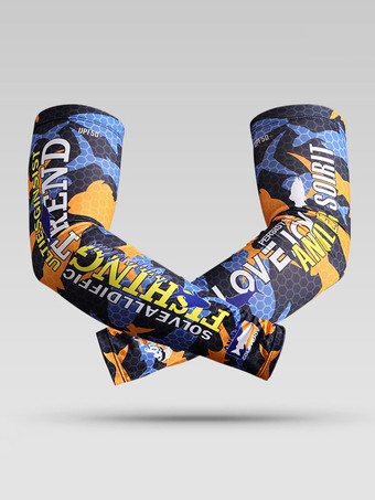 ディープブルーメンズ アクセサリー アスレチック ポリエステル 3D プリント オレンジ