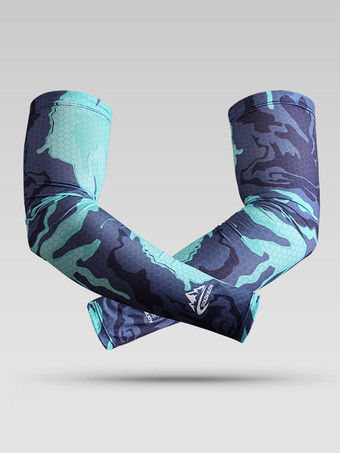 ライトスカイブルーメンズ アクセサリー アスレチック ポリエステル 3D プリント オレンジ