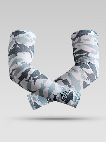 ライトグレー メンズ アクセサリー アスレチック ポリエステル 3D プリント オレンジ