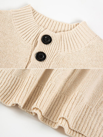 メンズ セーター メンズ プルオーバー ニットウェア スタンドカラー 冬 アプリコット アプリコット