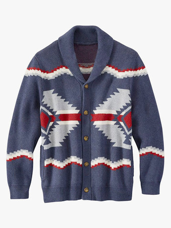 ディープブルーメンズ 衣類 メンズ カーディガン メンズ セーター メンズ カーディガン シック 長袖 ディープ ブルー ディープ ブルー スペシャル