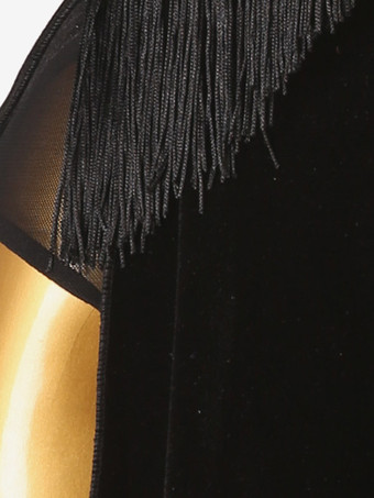 ラテンダンス衣装黒女性のライクラスパンデックスドレスエレガントラテンダンサーダンス衣装