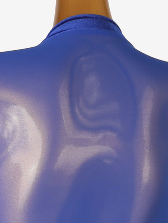 ラテンダンスドレス ロイヤルブルー レディース ライクラスパンデックス ドレス エレガント ラテン ダンサー ダンス衣装