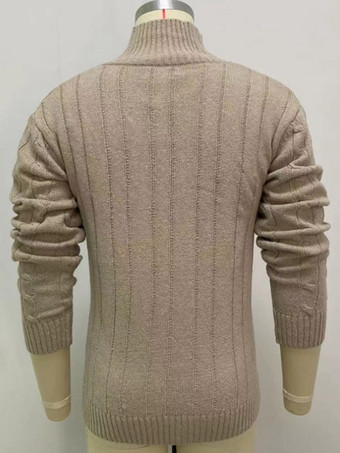 紳士服 カーディガン メンズ 男性用セーター メンズカーディガン シンプル 長袖 アプリコット アプリコット おしゃれ