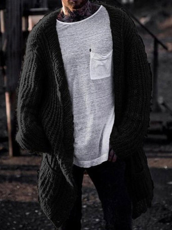 ブラック メンズ 衣類 カーディガン メンズ 男性用セーター メンズ カーディガン カジュアル 長袖 ブラック コーヒー ブラウン ファッショナブル