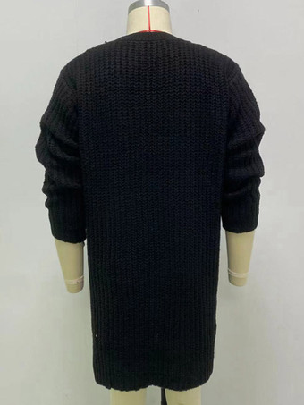 メンズ 衣類 カーディガン メンズ 男性用セーター メンズ カーディガン カジュアル 長袖 ブラック コーヒー ブラウン ファッショナブル