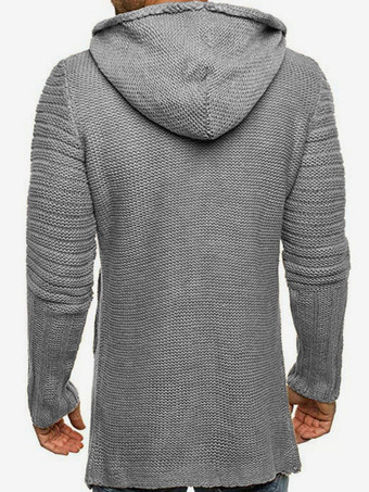 メンズ 衣類 カーディガン 男性用 メンズ セーター メンズ カーディガン ラウンジ 長袖 カーキ グレー 快適