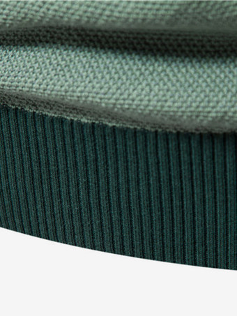 メンズ セーター メンズ プルオーバー ニットウェア ジュエル ネック カラーブロック ウィンター オレンジ ディープ グレー