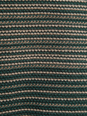 メンズ セーター メンズ プルオーバー ニット ジュエル ネック ストライプ 春 オレンジ レッド