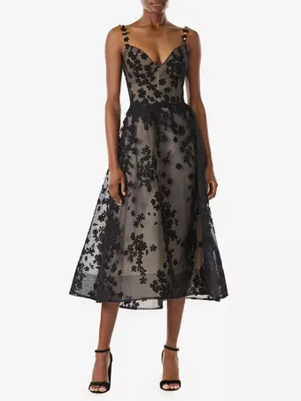 white lace quarter sleeve dress Three-Quarter Sleeve White Dress White / L main image 1