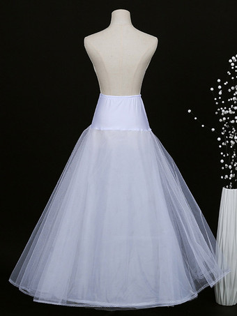 ROCOCO スタイル ロリータ ペチコート ポリエステル ホワイト ロリータ スカート