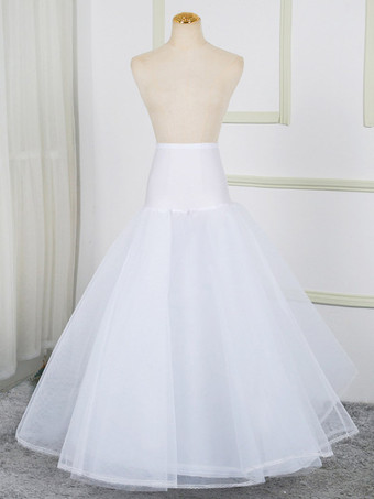 ROCOCO スタイル ロリータ ペチコート ポリエステル ホワイト ロリータ スカート