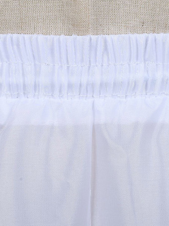 クラシックロリータペチコートポリエステルティアードゴシックロリータペチコート女性の白ロリータアンダースカート