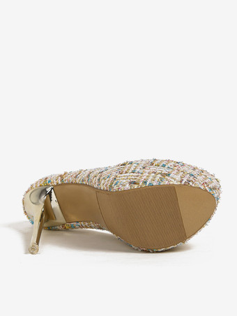 Women's Sexy High Heels Stiletto Heel Polyester Pumps In