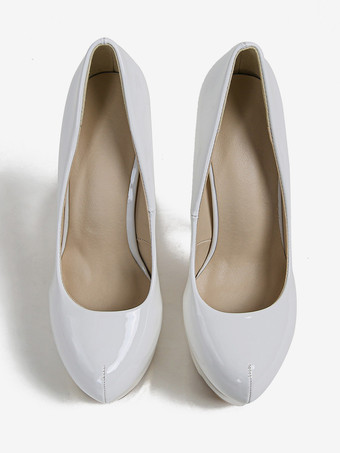 レディースセクシーハイヒールスティレットヒールパテントレザーパンプス