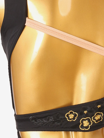 ラテンダンスドレス ブラック レディース ライクラスパンデックス ドレス ダンスコスチューム