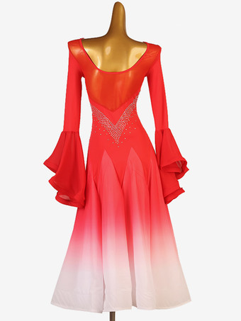 社交ダンス衣装 ブラック レディース ライクラスパンデックス ドレス ダンスウェア