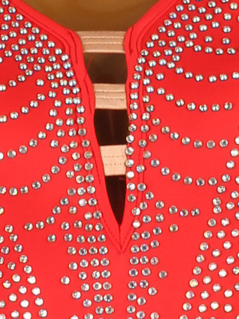 社交ダンス衣装 ブラック レディース ライクラスパンデックス ドレス ダンスウェア