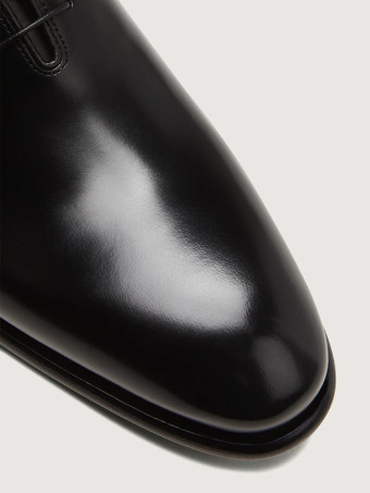 Herren-Schuhe mit runder Zehenpartie und Schnürung für Kleid  Abschlussball  Party und Hochzeit