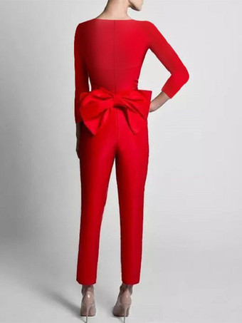 イブニングドレス Aライン Vネック サテン生地 マキシレングス リボン フォーマルパーティードレス