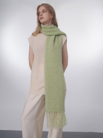 レディース スカーフ ファッション フリンジ