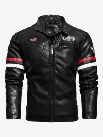 ブラック メンズ ジャケット コート メンズ ジャケット メンズ ジャケット カジュアル ストライプ レッド レッド クール