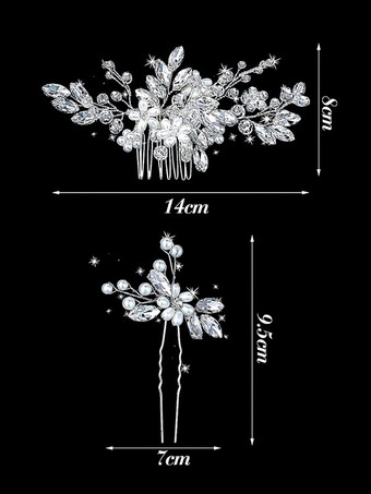 ヘッドピース ウェディング ブライダル ヘアアクセサリー