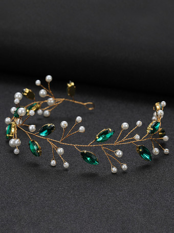 花嫁のための結婚式のかぶとヘアアクセサリー