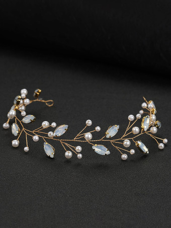 花嫁のための結婚式のかぶとヘアアクセサリー