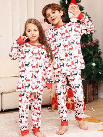 お揃いのファミリーパジャマ クリスマス柄 赤ちゃん用 大人用パジャマ