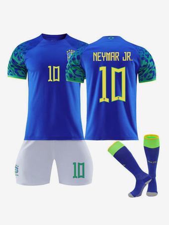 Camiseta Brasil No. 10 NEYMAR JR. 22/23 Ropa deportiva al aire