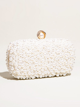 ウェディング ハンドバッグ ウェディング アクセサリー ウェディング クラッチ バッグ パール