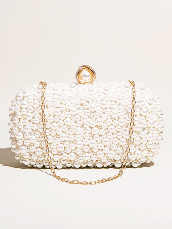 ウェディング ハンドバッグ ウェディング アクセサリー ウェディング クラッチ バッグ パール