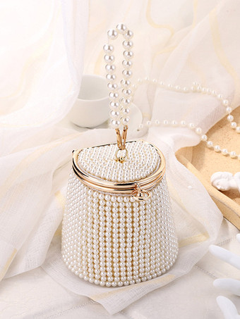 ウェディング ハンドバッグ ウェディング アクセサリー ウェディング クラッチ バッグ パール