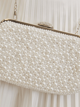 ウェディング ハンドバッグ ウェディング アクセサリー ウェディング クラッチ バッグ パール