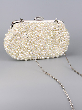 ウェディング ハンドバッグ ウェディング アクセサリー ウェディング クラッチ バッグ パール