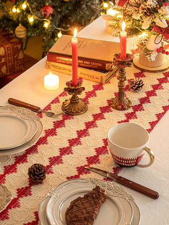 レッドクリスマスポリエステル繊維ポリエステルチェック柄クリスマスホリデーコスチューム