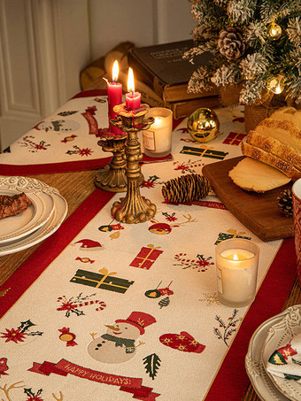 ホワイトクリスマスポリエステル繊維ポリエステルクリスマスパターンクリスマスホリデーコスチューム