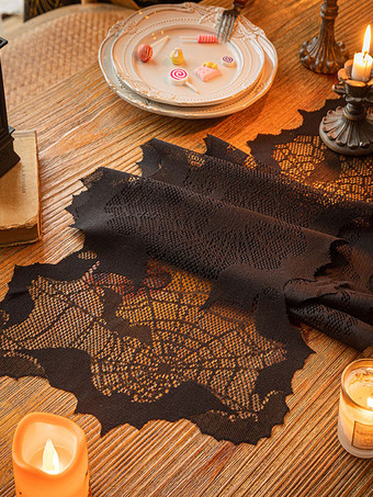 ハロウィン ハロウィンコスチューム ブラックポリエステルアクセサリー ホリデーコスチューム