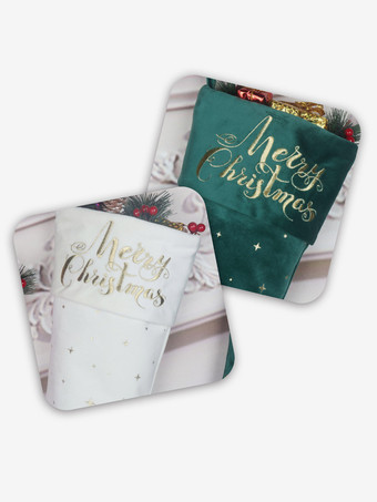 アクセサリークリスマスレッドポリエステル繊維クリスマスパターンクリスマスホリデーコスチューム