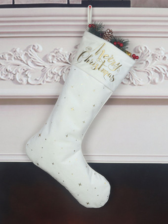 アイボリー アクセサリークリスマスレッドポリエステル繊維クリスマスパターンクリスマスホリデーコスチューム