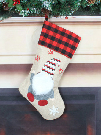 ブラック アクセサリークリスマスレッドポリエステル繊維クリスマスパターンクリスマスホリデーコスチューム