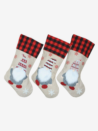 レッド アクセサリークリスマスレッドポリエステル繊維クリスマスパターンクリスマスホリデーコスチューム