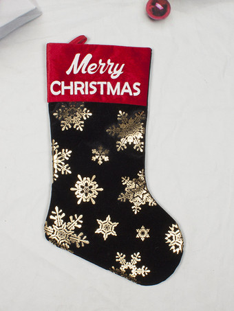 アクセサリー クリスマス ブラック ポリエステル繊維 クリスマス パターン クリスマス ホリデー コスチューム