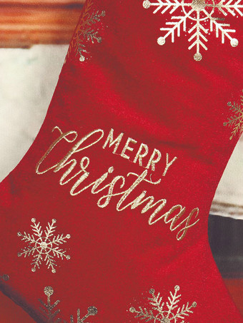 Accessory Christmas Burgundy Polyester Fiber Christmas Pattern Christmas Holidays Costumes