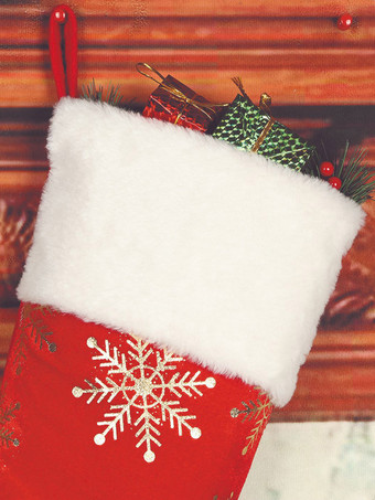 Accessory Christmas Burgundy Polyester Fiber Christmas Pattern Christmas Holidays Costumes